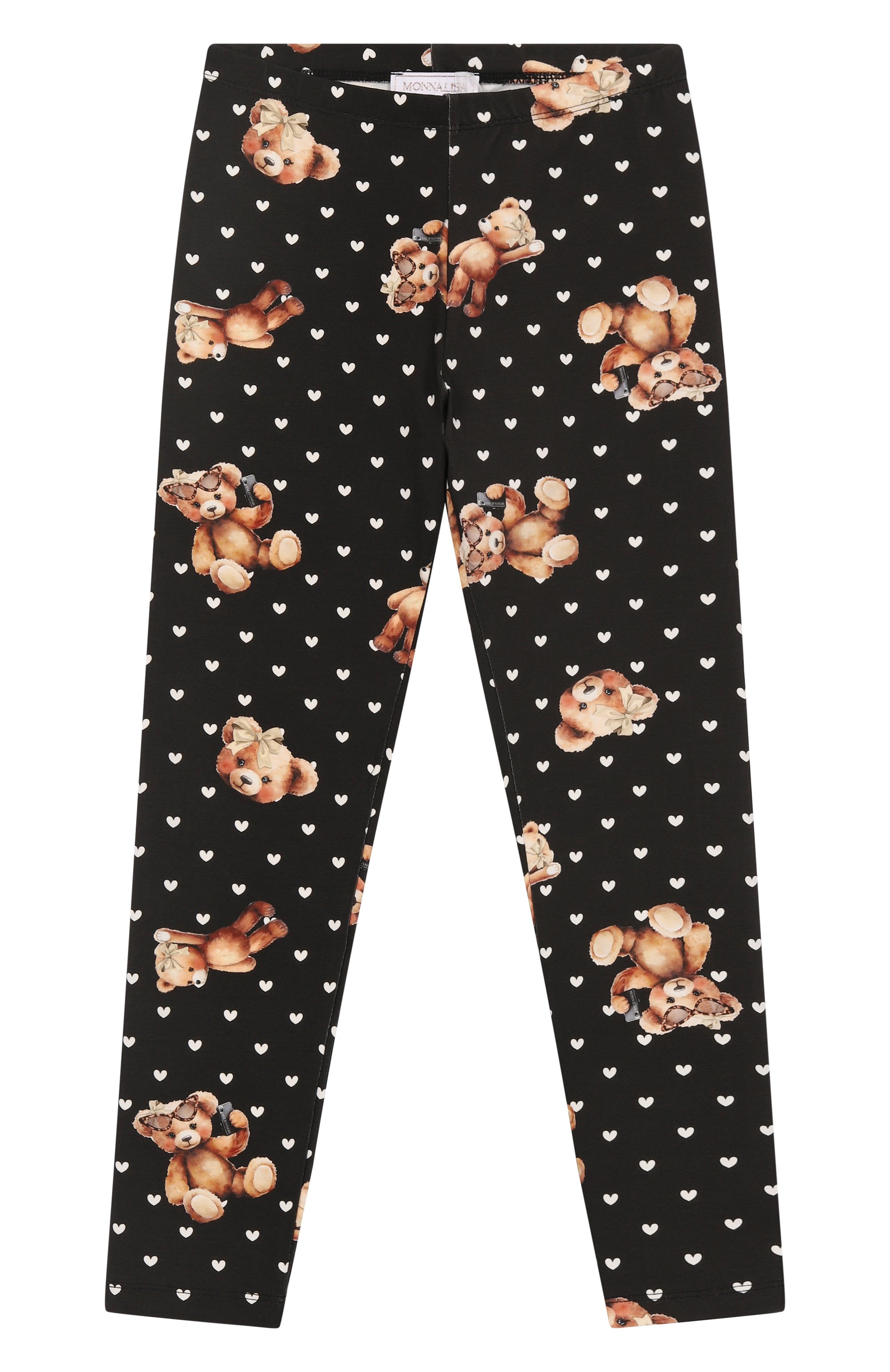 Хлопковые леггинсы MONNALISA, арт. 19F413NP, фото 1