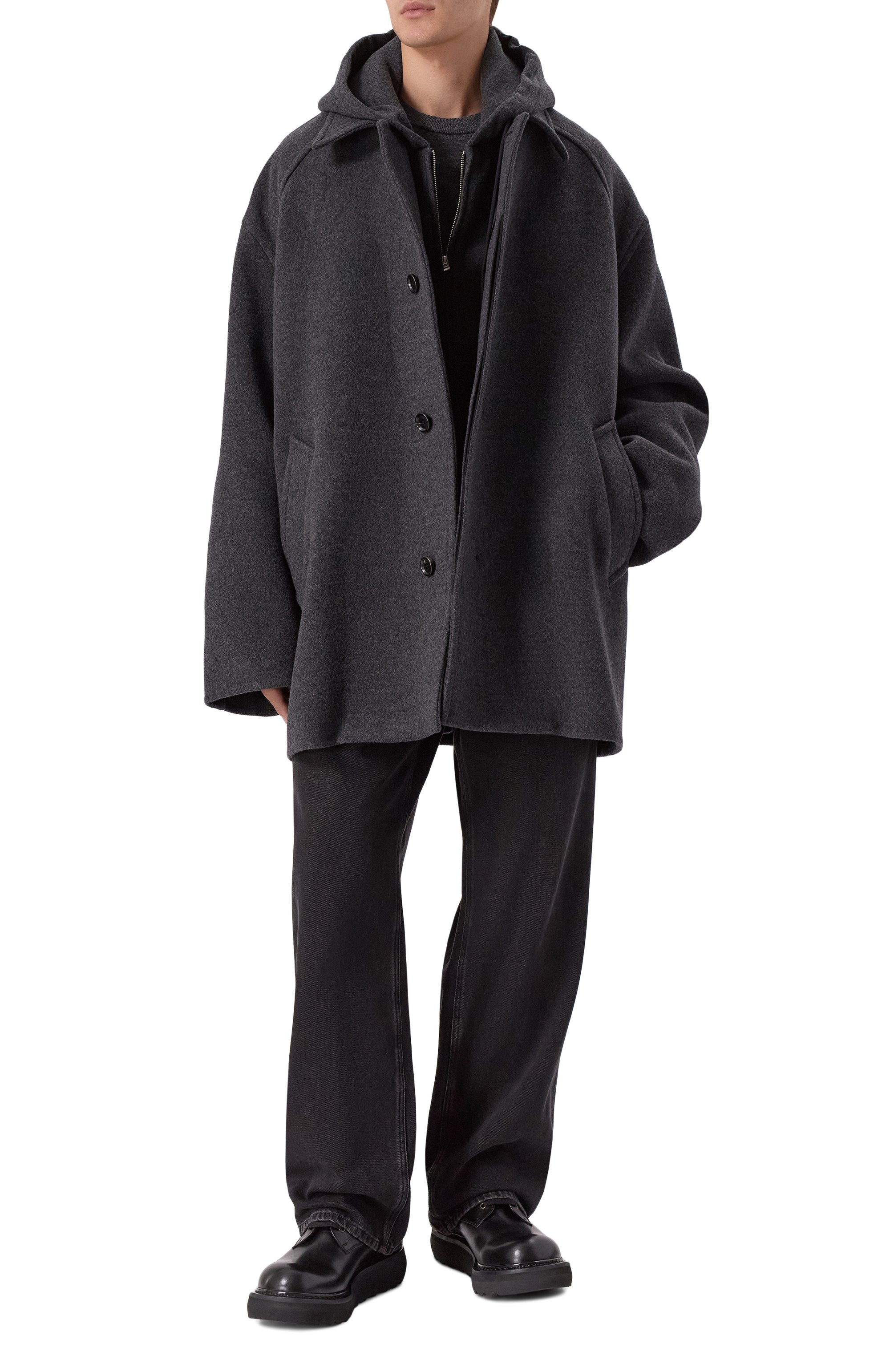 Пальто из шерсти и кашемира JUUN.J, арт. JC5X30P41, фото 2