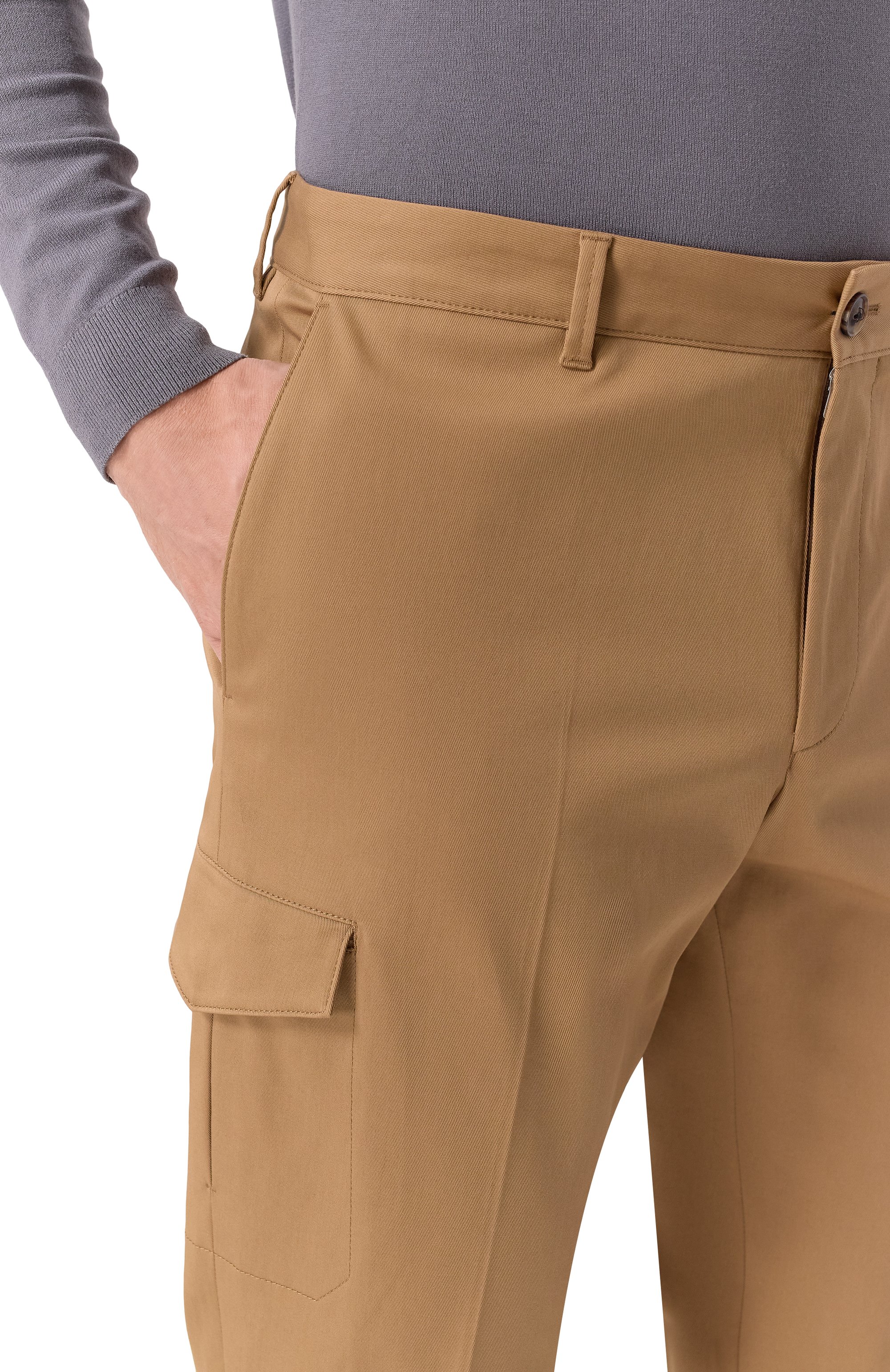 Хлопковые брюки-карго WINDSOR, арт. 13 FAR0 10018952/10018952, фото 5