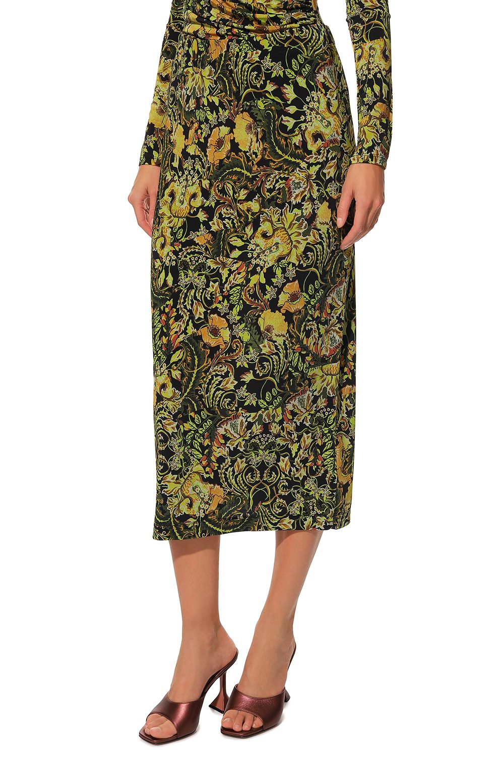 Юбка из вискозы DRIES VAN NOTEN, арт. 222-031189-5618, фото 3