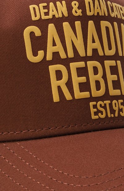 Хлопковая бейсболка DSQUARED2, арт. BCM0965/05C00001, фото 3