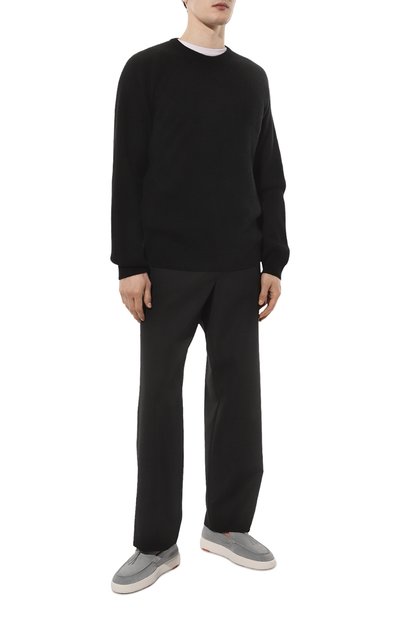 Замшевые слипоны SANTONI, арт. MBCD21439BARCSB5Z23, фото 2