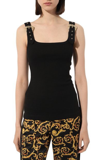 Хлопковая майка VERSACE JEANS COUTURE, арт. 74HAM619/J0004, фото 3