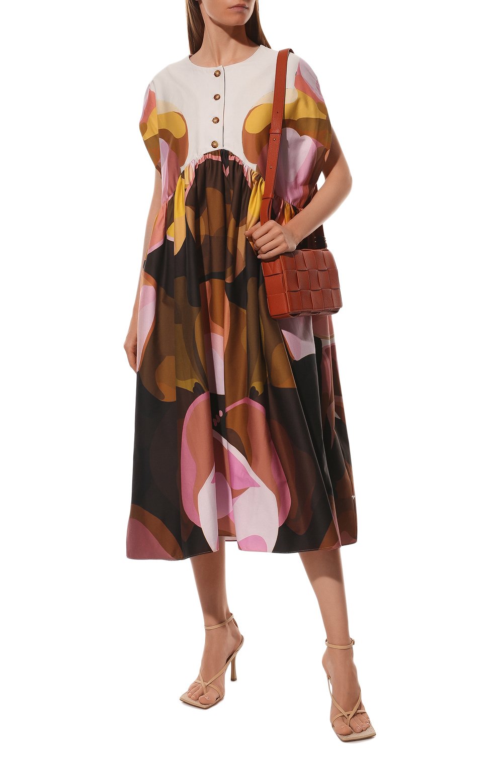 Хлопковое платье KIKA VARGAS, арт. BERNARDA DRESS/C0TT0N PRINT, фото 2