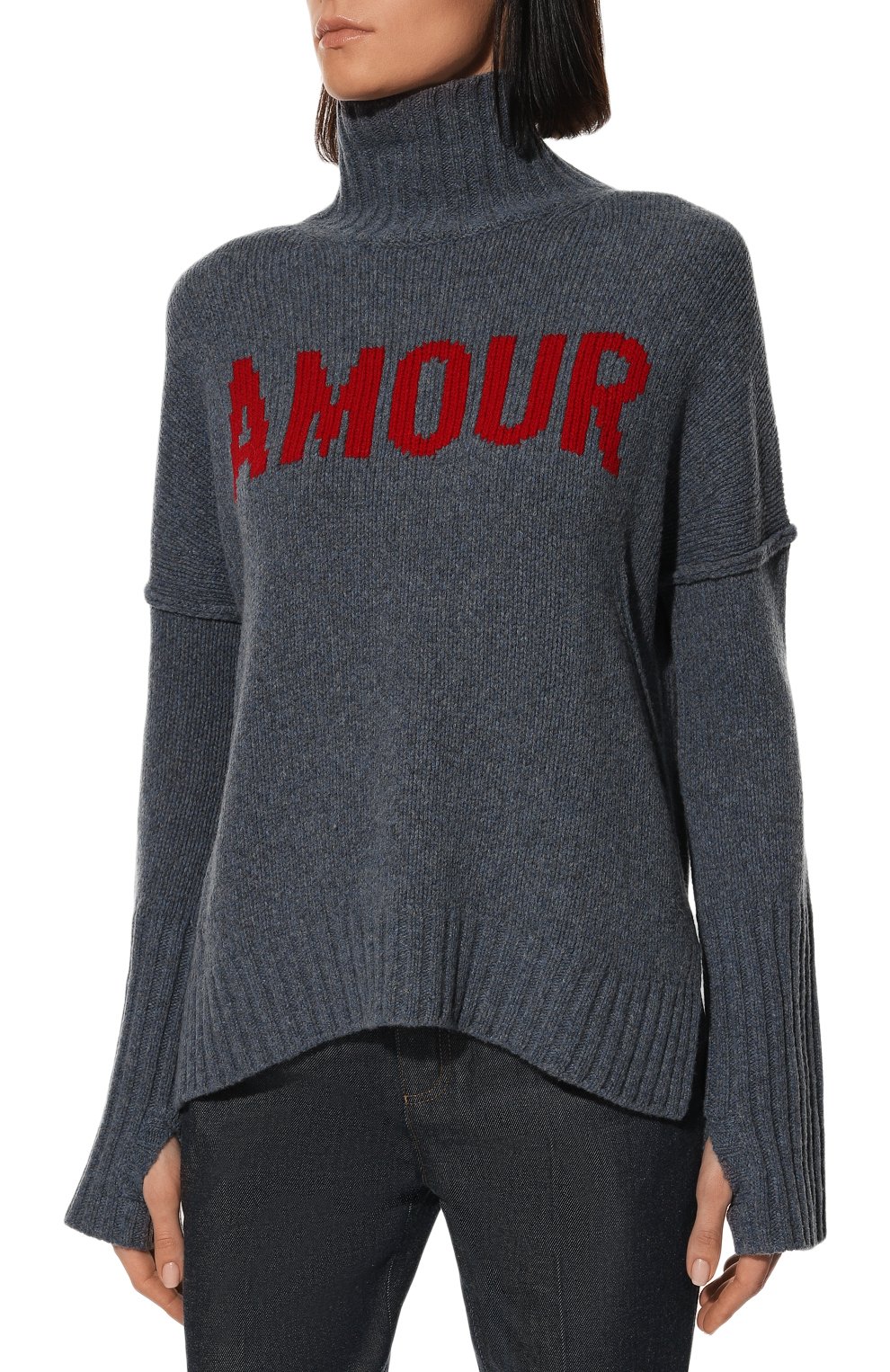 Шерстяной свитер ZADIG AND VOLTAIRE, арт. KWSW01435, фото 3