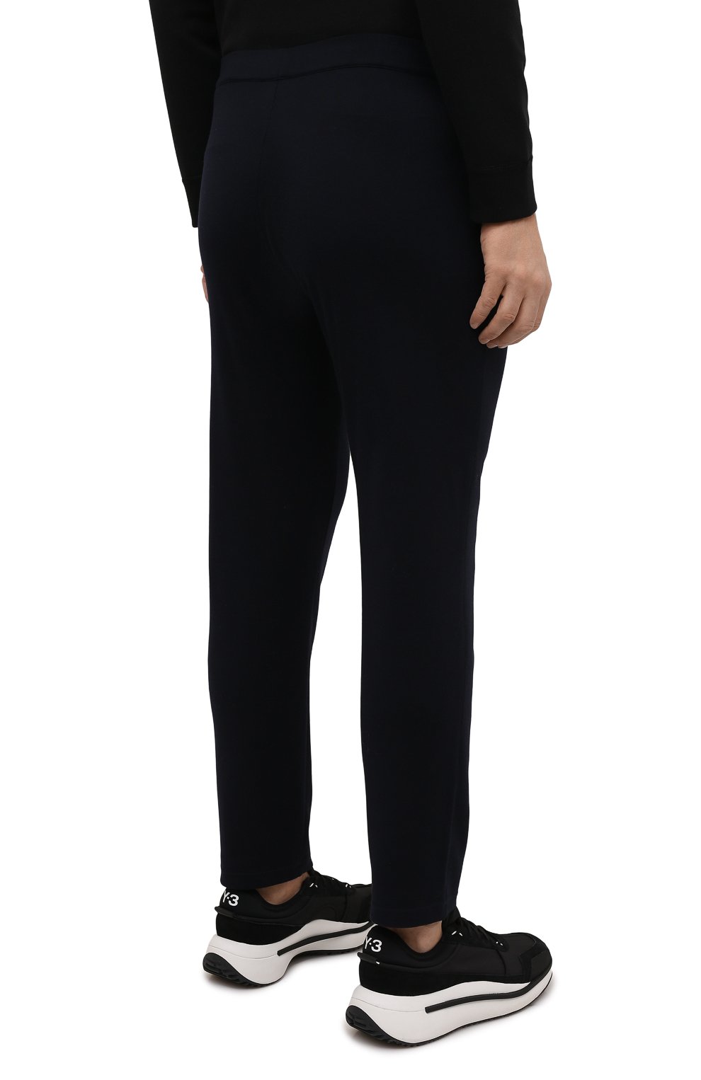 Шерстяные брюки LORO PIANA темно-синего цвета по цене 399500 руб., арт. FAI3034, фото 4 Шерстяные брюки LORO PIANA, арт. FAI3034, фото 4