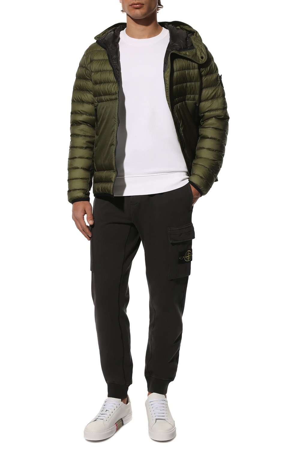 Хлопковый свитшот STONE ISLAND, арт. 761563051, фото 2