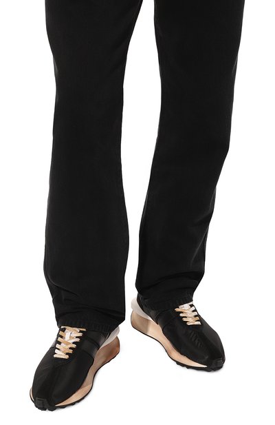 Комбинированные кроссовки LANVIN, арт. FM-SKBRUN-NYL0-P20, фото 3