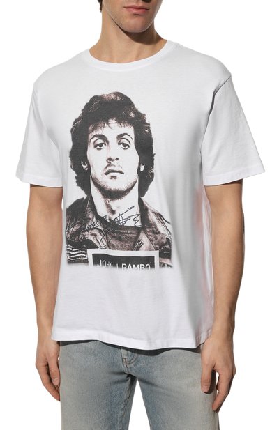 Хлопковая футболка BISIBIGLIO, арт. J0HN RAMB0/2212 RIF (C0TT0NE PESANTE), фото 3