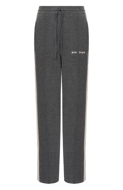 Женские брюки из шерсти и вискозы PALM ANGELS, арт. PWHG037F25KNI001
