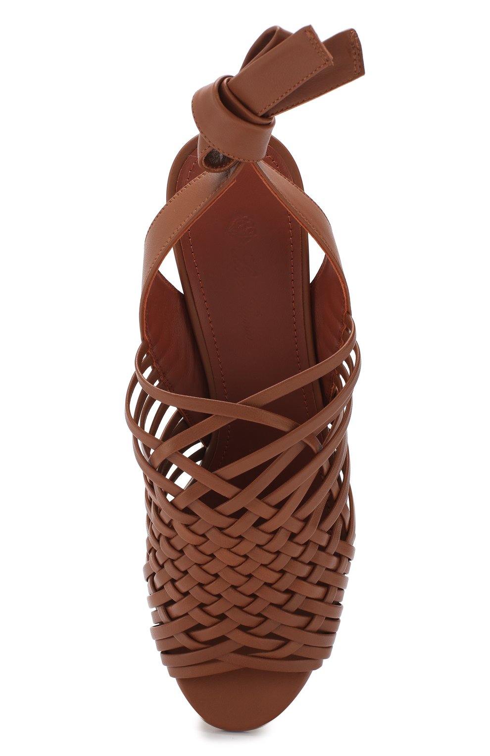 Кожаные босоножки kristin LORO PIANA, арт. FAI6217, фото 5