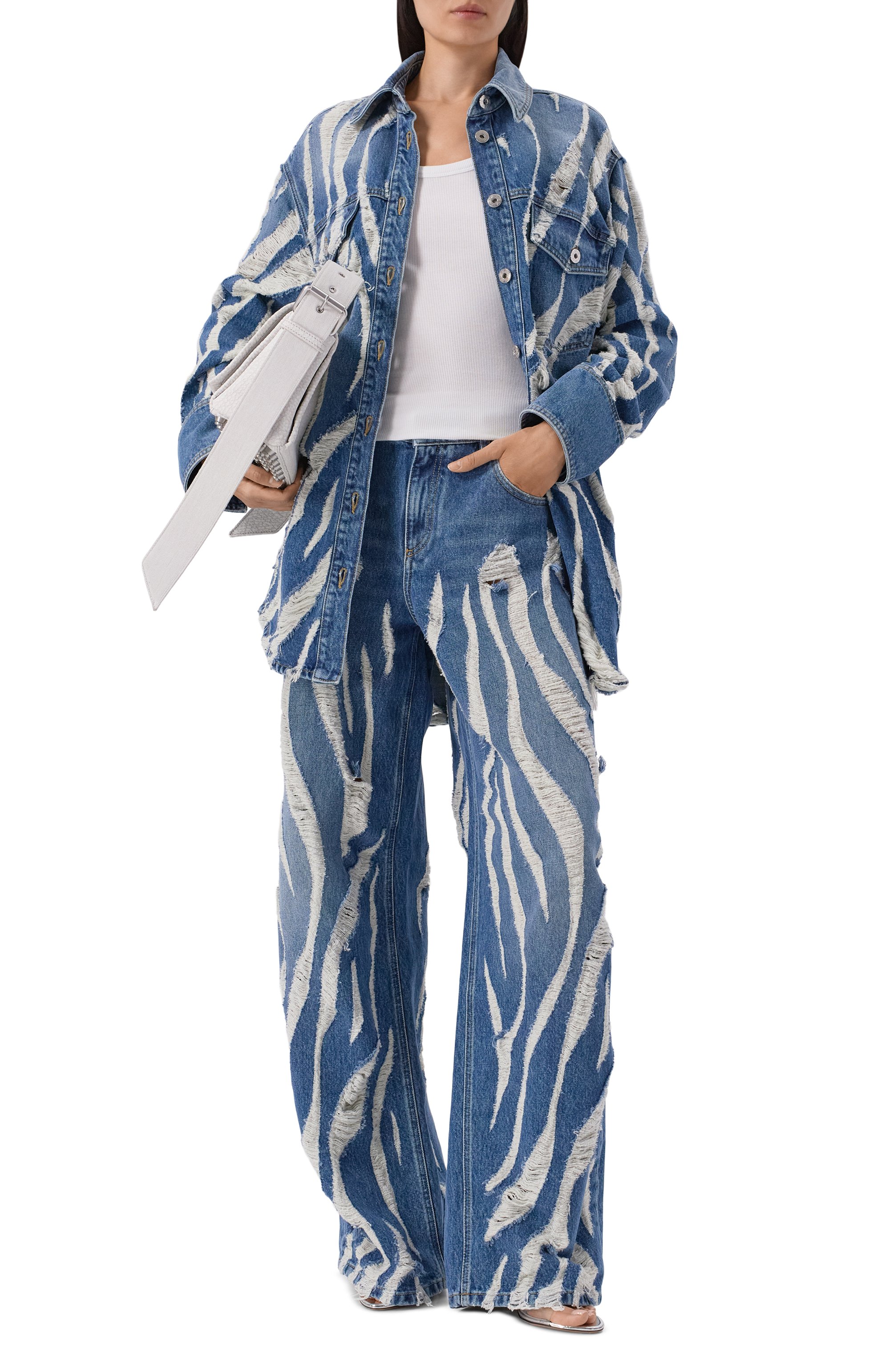 Джинсы BLUMARINE, арт. 2J239A, фото 2