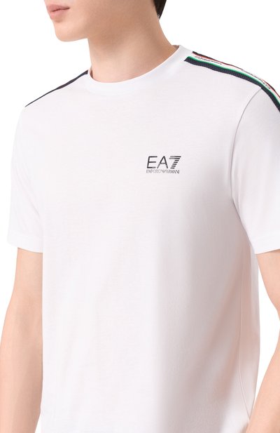 Хлопковая футболка EA7, арт. 7M001861/AF12503, фото 5