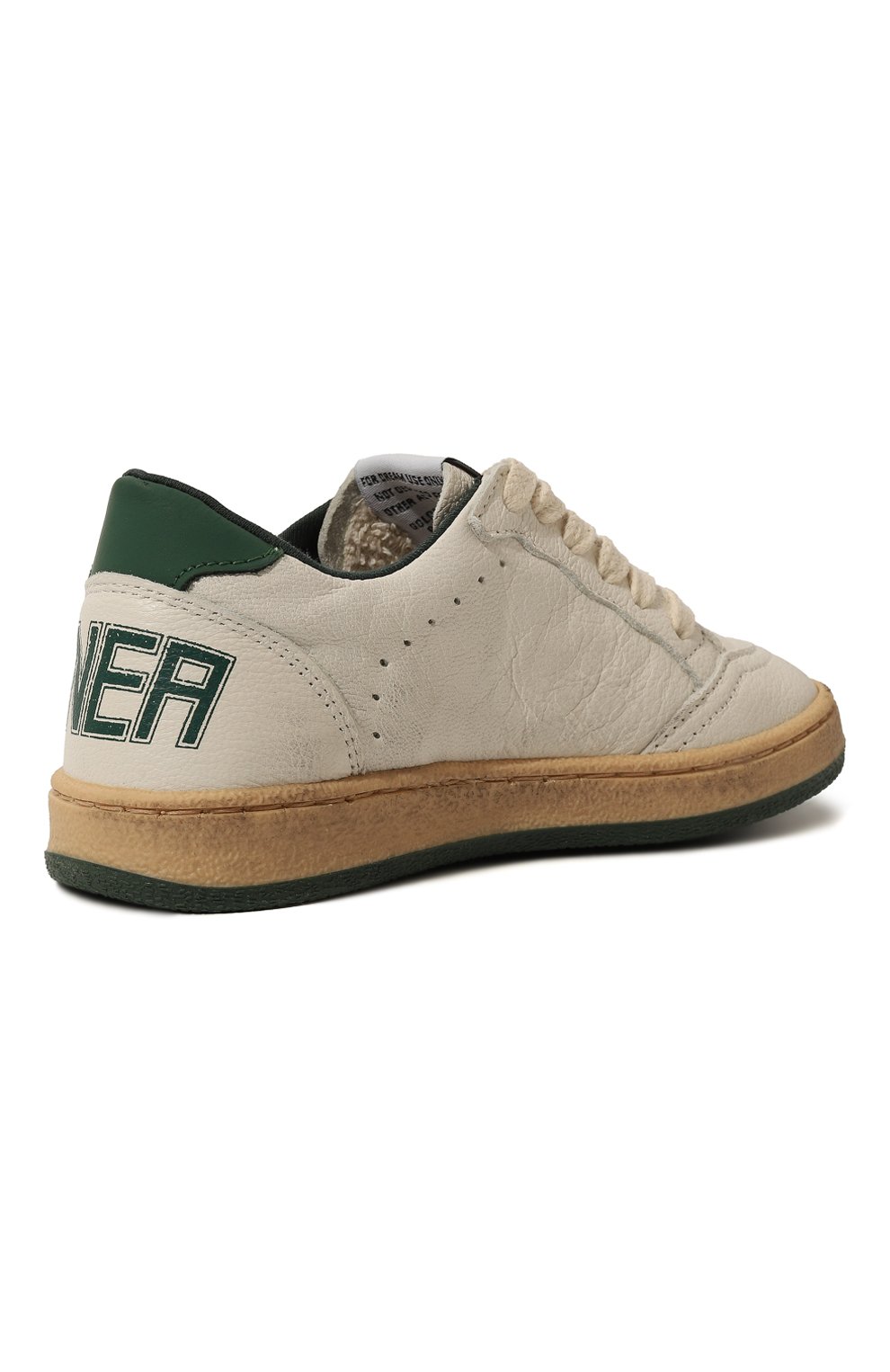 Кожаные кеды GOLDEN GOOSE DELUXE BRAND, арт. GJF00439.F004827, фото 3