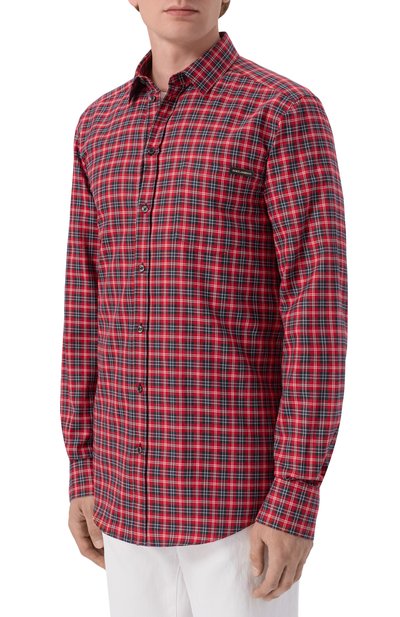 Хлопковая рубашка DOLCE & GABBANA, арт. G5JZ9T/FQ5NN, фото 3