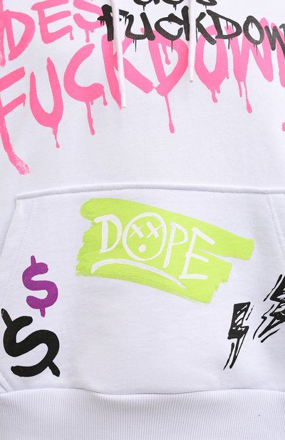 Хлопковое худи COMME DES FUCKDOWN, арт. CDFD1366, фото 5