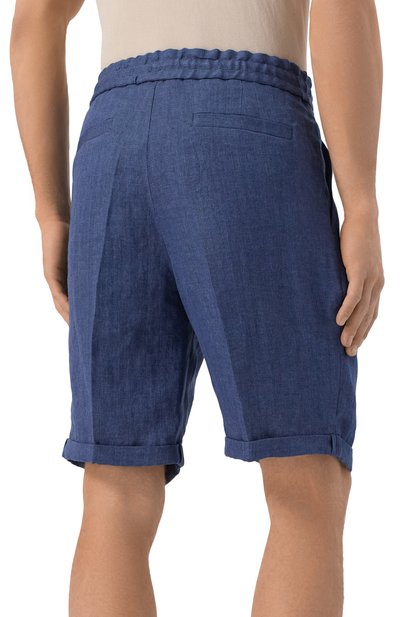 Льняные шорты BRUNELLO CUCINELLI, арт. MH251U0020, фото 4