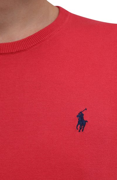 Хлопковый джемпер POLO RALPH LAUREN, арт. 710744679, фото 5