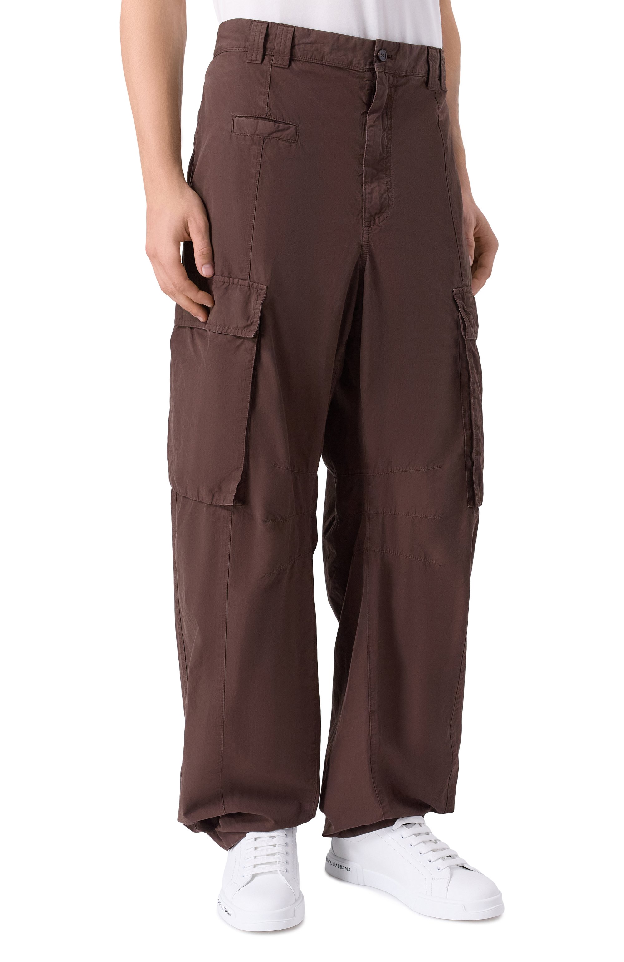 Хлопковые б�рюки-карго DOLCE & GABBANA, арт. GP13RT/G8NG9, фото 3