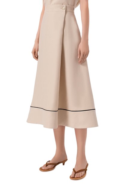 Льняная юбка AGNONA, арт. TG1108E/U3034E, фото 3