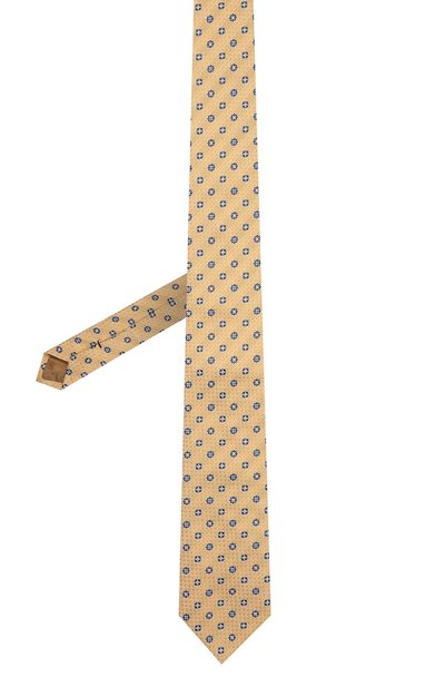 Шелковый галстук BROUBACK светло-желтого цвета по цене 5995 руб., арт. TIE 8CM/15GG, фото 3 Шелковый галстук BROUBACK, арт. TIE 8CM/15GG, фото 3