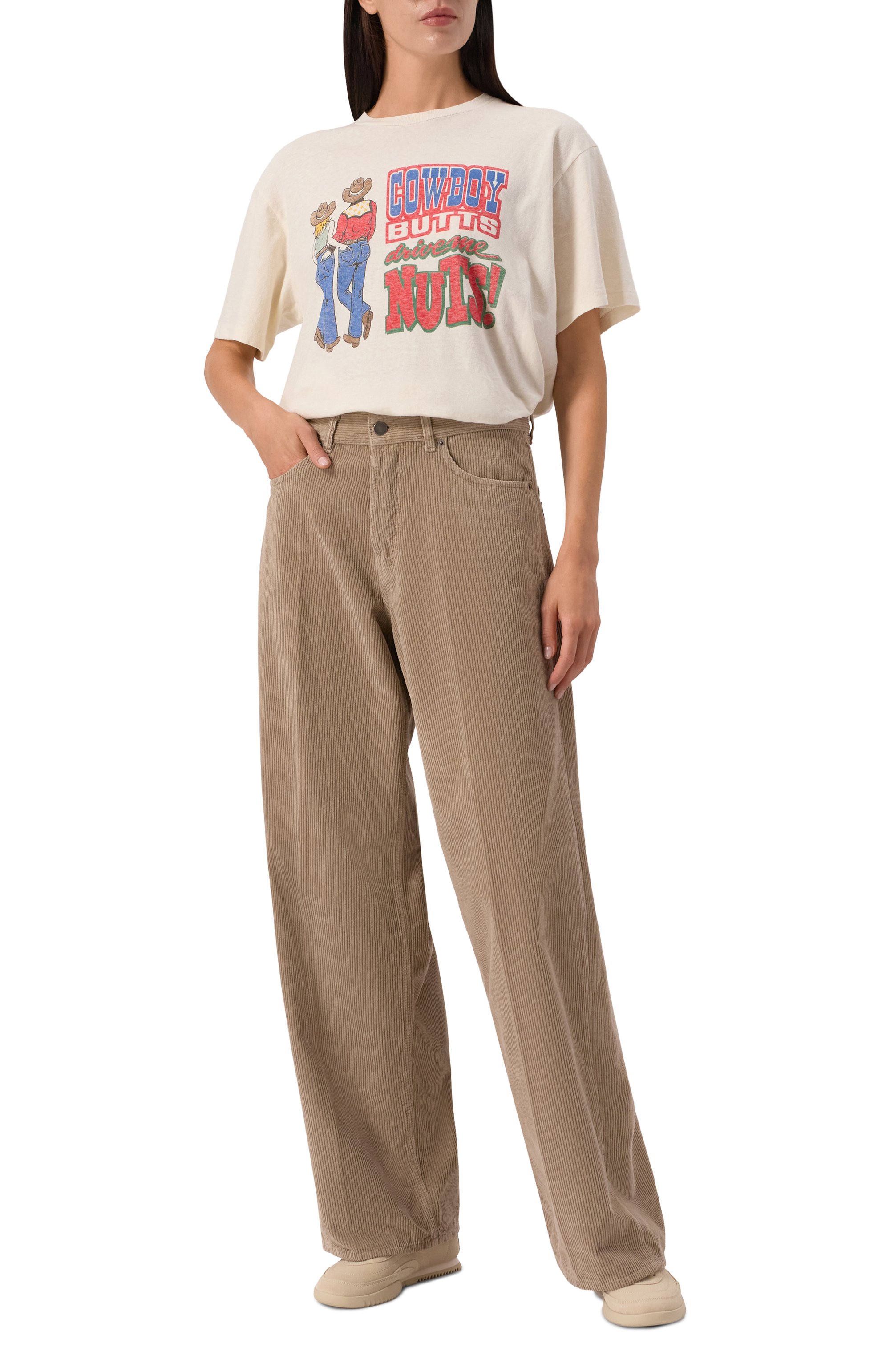 Хлопковая футболка RE/DONE, арт. 024-02WBFG001, фото 2