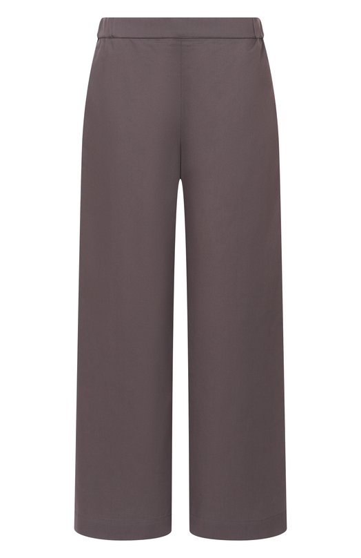 Хлопковые брюки Max Mara Leisure ANTILLE Серый ANTILLE