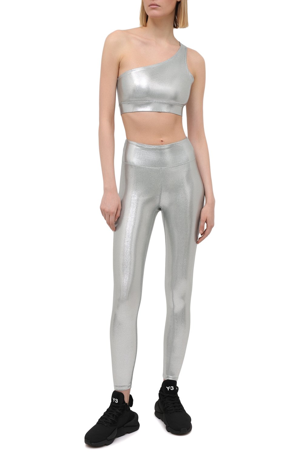 Топ HEROINE SPORT серого цвета по цене 7935 руб., арт. HS-1-037/H0LIDAY 20, фото 2 Топ HEROINE SPORT, арт. HS-1-037/H0LIDAY 20, фото 2