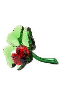 Фигурка божья коровка и клевер SWAROVSKI разноцветного цвета, арт. 5666852 | Фото 1 (Нос: Не проставлено; Региональные ограничения белый список (Axapta Mercury): Не проставлено; Ограничения доставки: fragile-2)