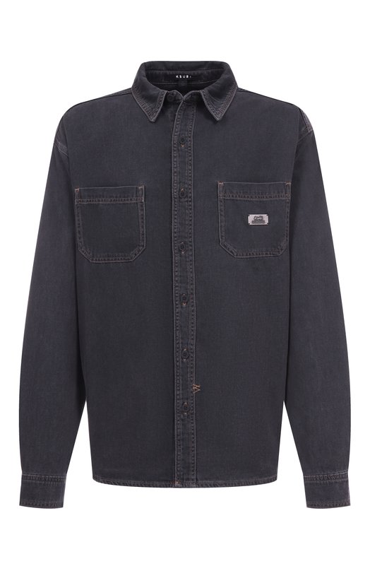 Джинсовая рубашка Ksubi MFA25SH014 Серый MFA25SH014