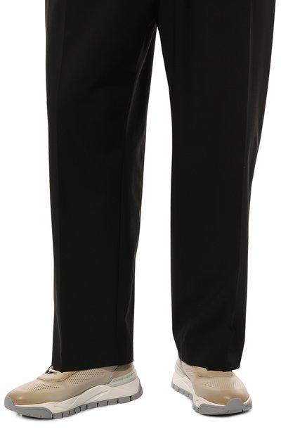 Кожаные кроссовки innova SANTONI, арт. MBIH21976BGBCTT4E32, фото 3