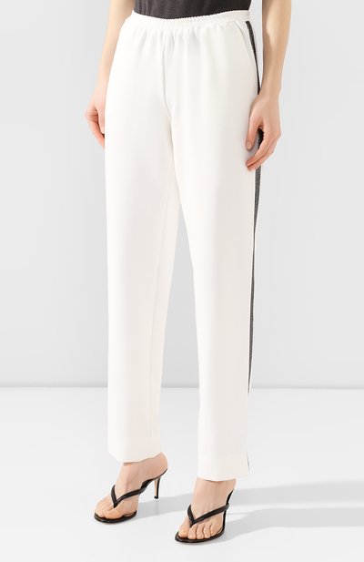 Брюки с лампасами SEVEN LAB, арт. PV19-2 white, фото 3