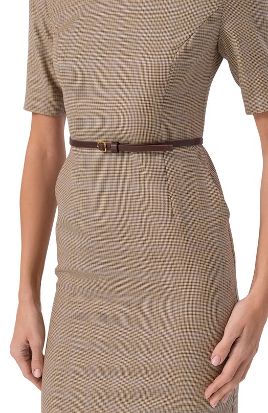 Шерстяное платье OLOLOL OLD341B/2586.PP102 Бежевый  OLD341B/2586.PP102 Фото 5