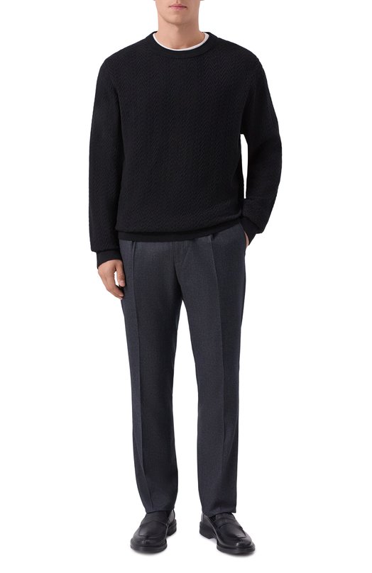 Шерстяные брюки Berwich BERT0/VB8996 Серый  BERT0/VB8996 Фото 2