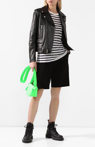 Футболка из смеси вискозы и льна ALEXANDERWANG.T, арт. 4C991020A3, фото 2