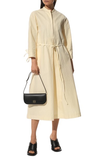 Хлопковое платье JIL SANDER, арт. JPPU500405-WU243100A, фото 2