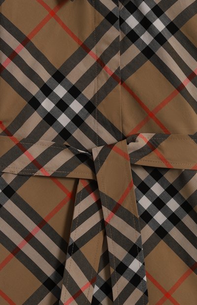 Хлопковое платье BURBERRY, арт. 8091076, фото 3