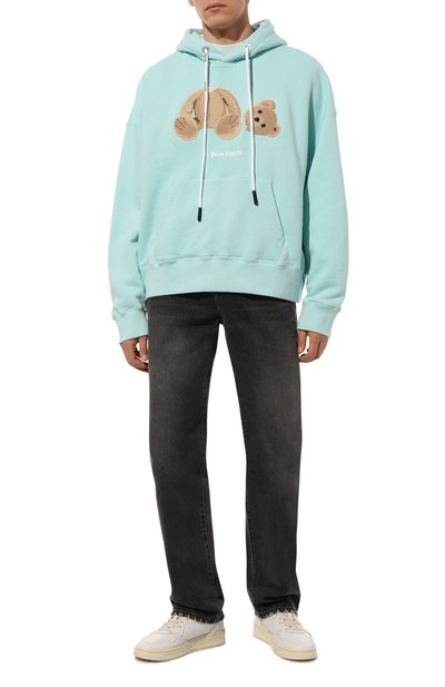 Хлопковое худи PALM ANGELS, арт. PMBB058C99FLE0054060, фото 2