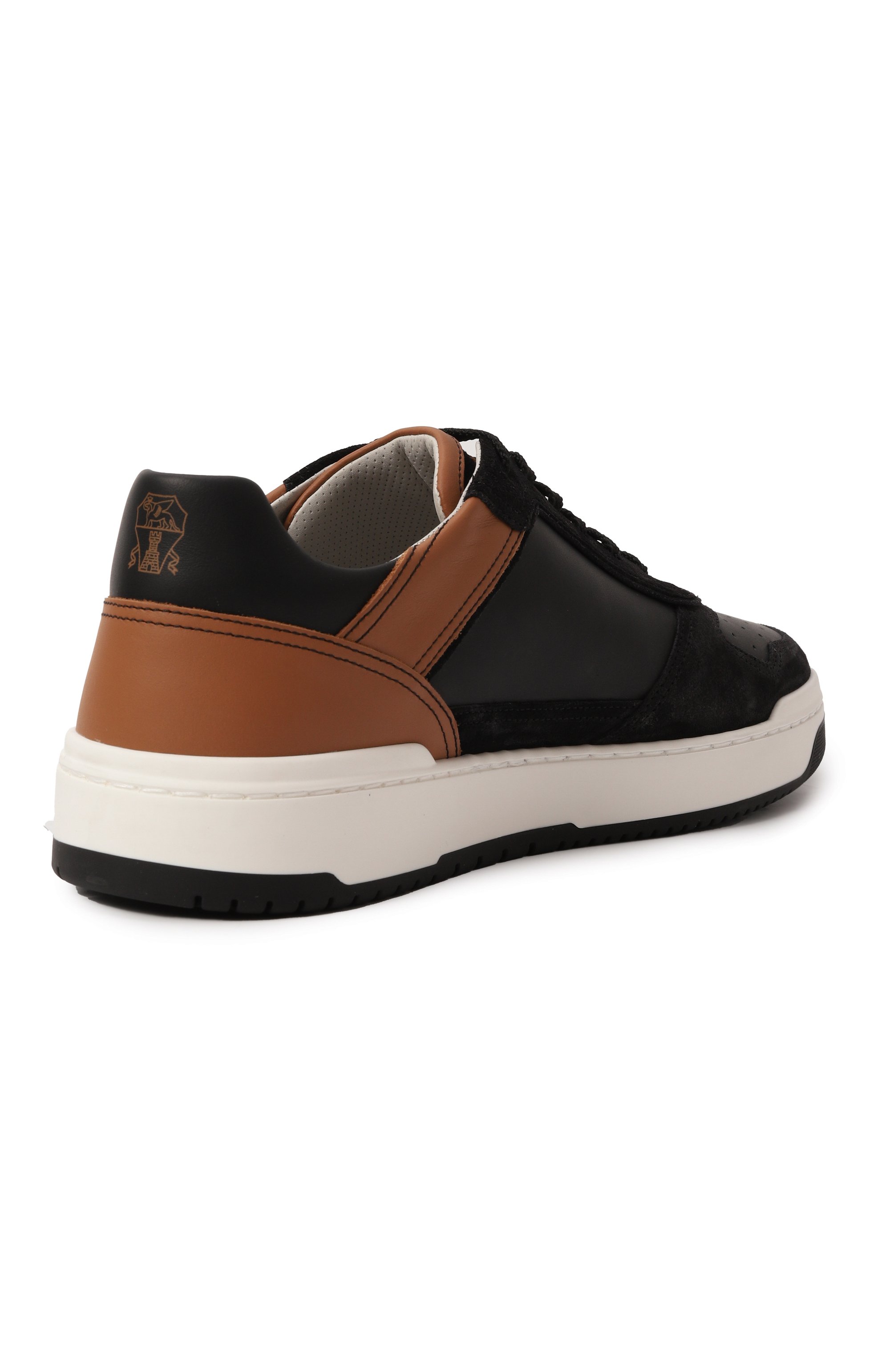 Кожаные кеды basket BRUNELLO CUCINELLI, арт. MZUGSGZ323, фото 5