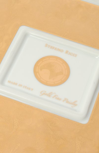 Поднос прямоугольный STEFANO RICCI золотого цвета по цене 190000 руб., арт. 0VQ001/VELI2A, фото 4 Поднос прямоугольный STEFANO RICCI, арт. 0VQ001/VELI2A, фото 4