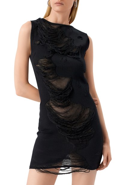 Хлопковое платье MM6, арт. S62DA0045/M13121, фото 3