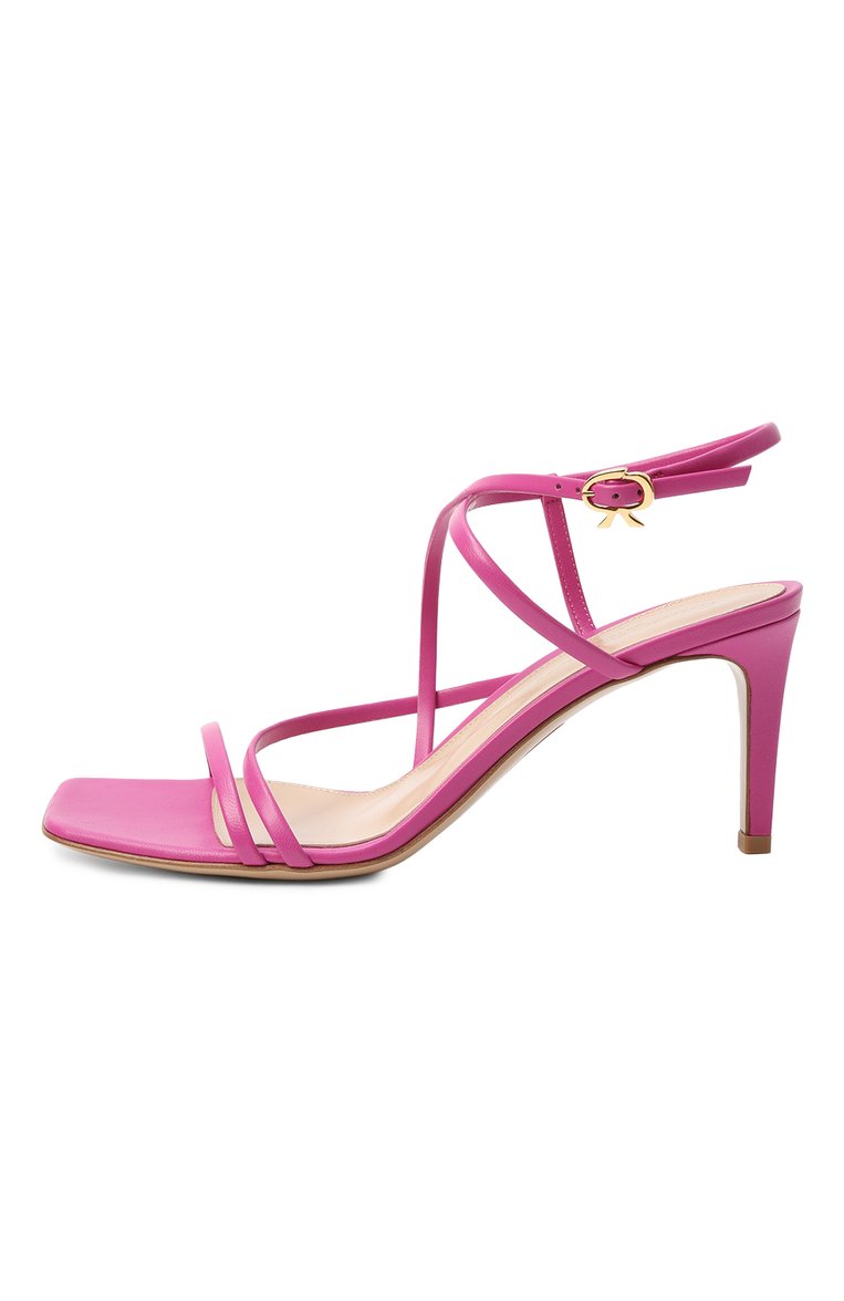 Кожаные босоножки manilla GIANVITO ROSSI, арт. G32063.70RIC.NAPPEAH, фото 2
