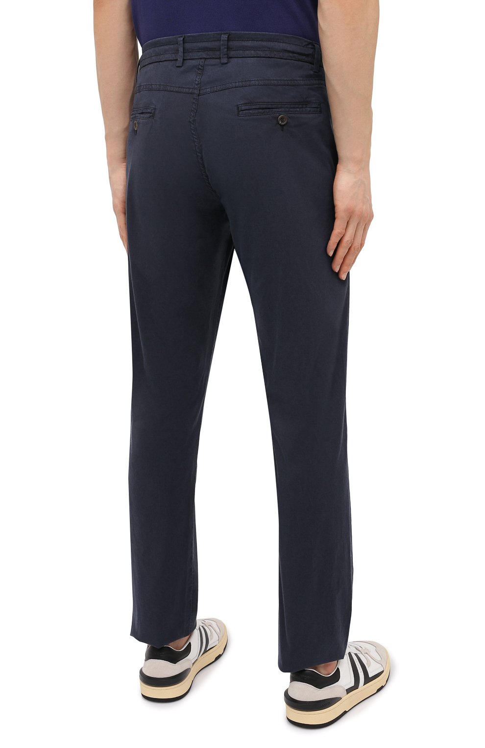 Брюки CANALI темно-синего цвета по цене 37800 руб., арт. 91659/PT00942, фото 4 Брюки CANALI, арт. 91659/PT00942, фото 4