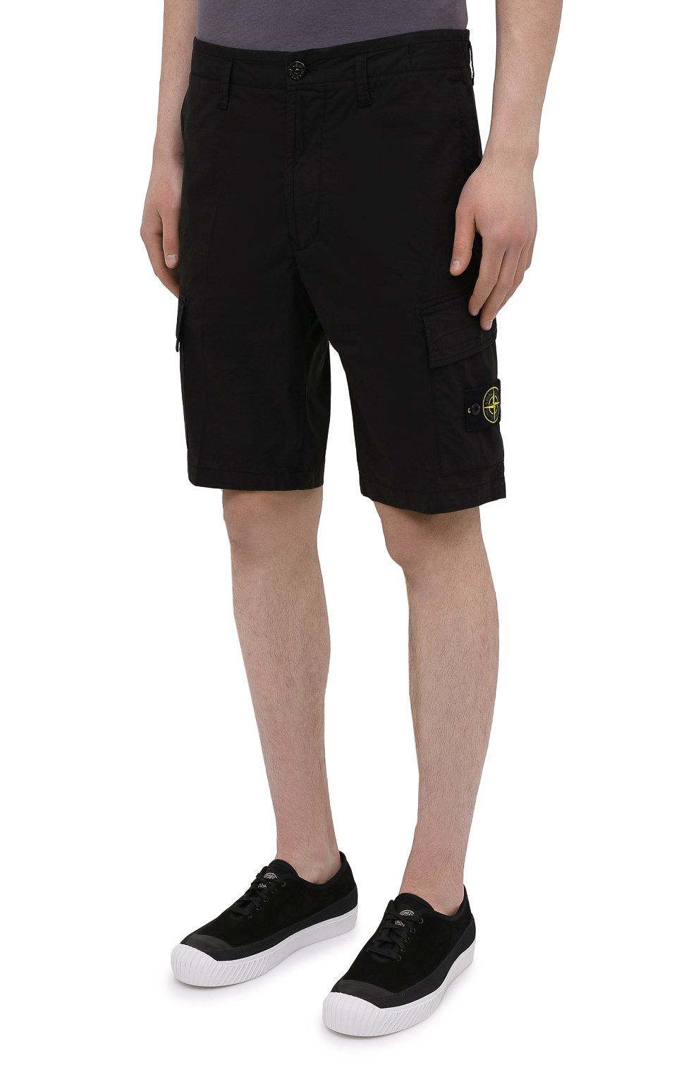 Хлопковые шорты STONE ISLAND, арт. 7415L0803, фото 3