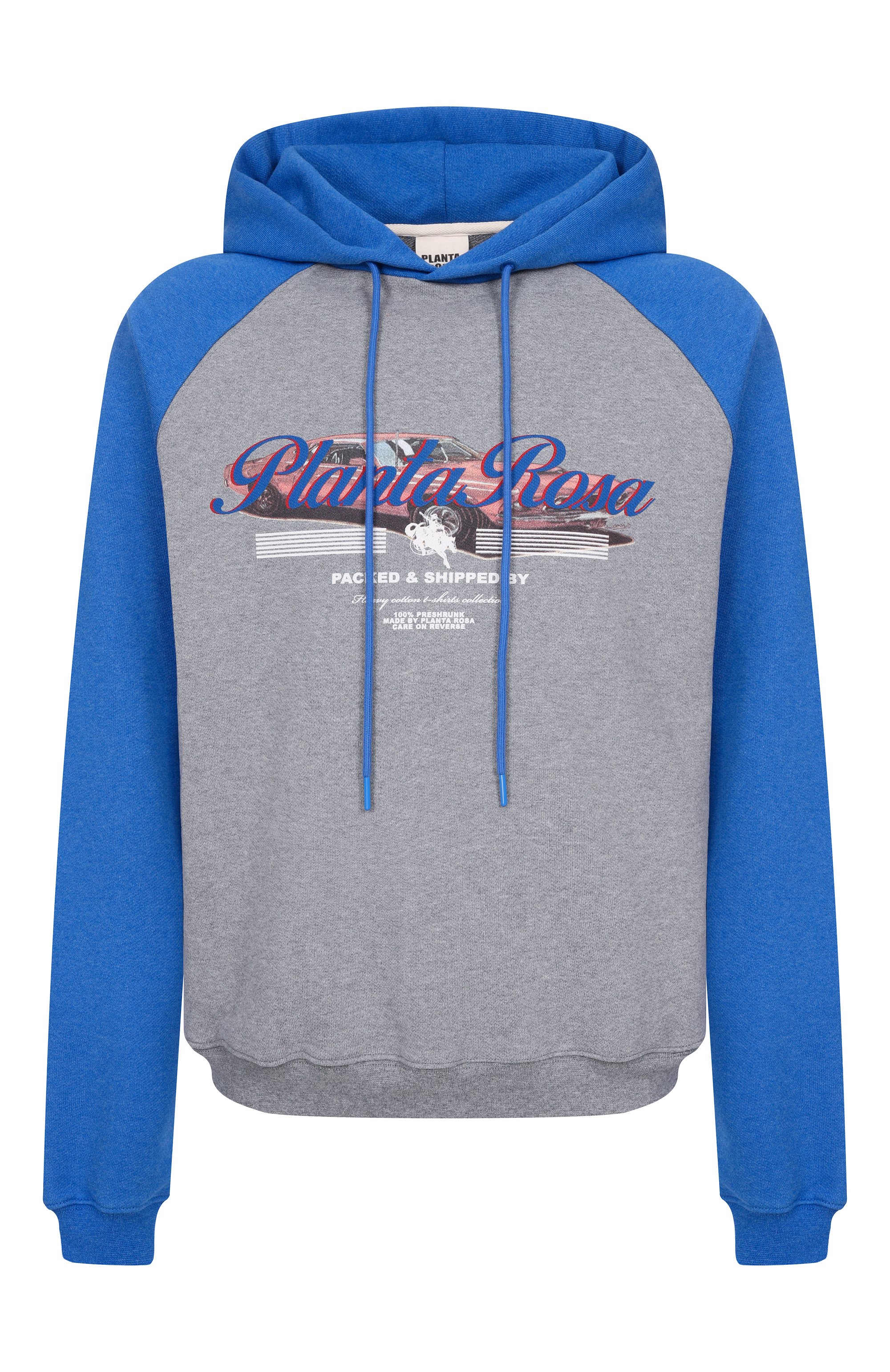 Хлопковое худи PLANTA ROSA, арт. PR/H/CAR-RACING/470, фото 1