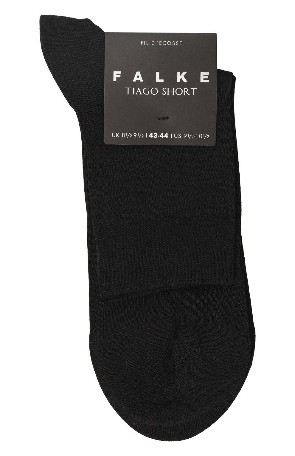 Хлопковые носки FALKE черного цвета по цене 2890 руб., арт. 12422, фото 1 Хлопковые носки FALKE, арт. 12422, фото 1