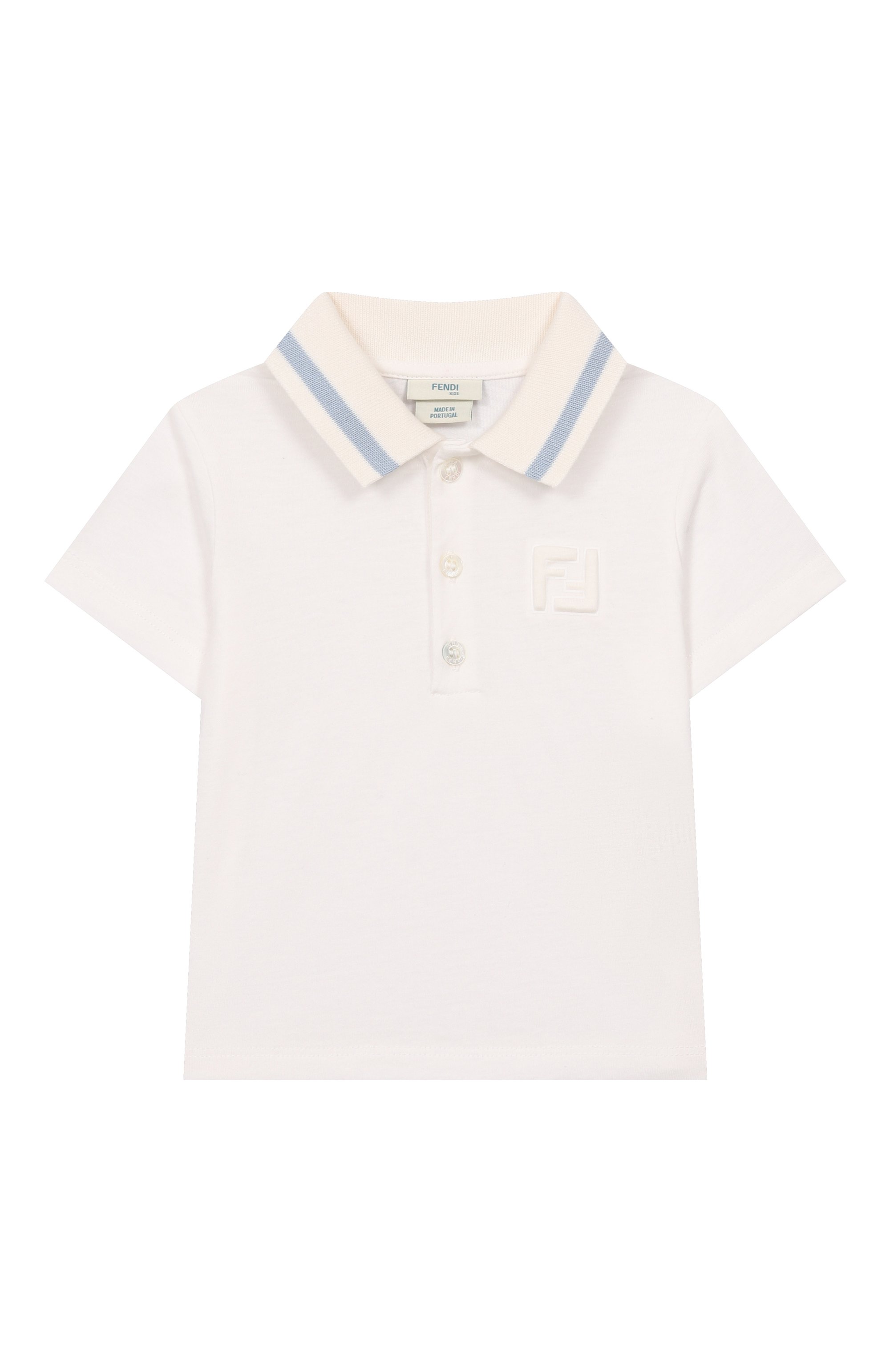 Хлопковое поло FENDI, арт. BMI268/7AJ, фото 1