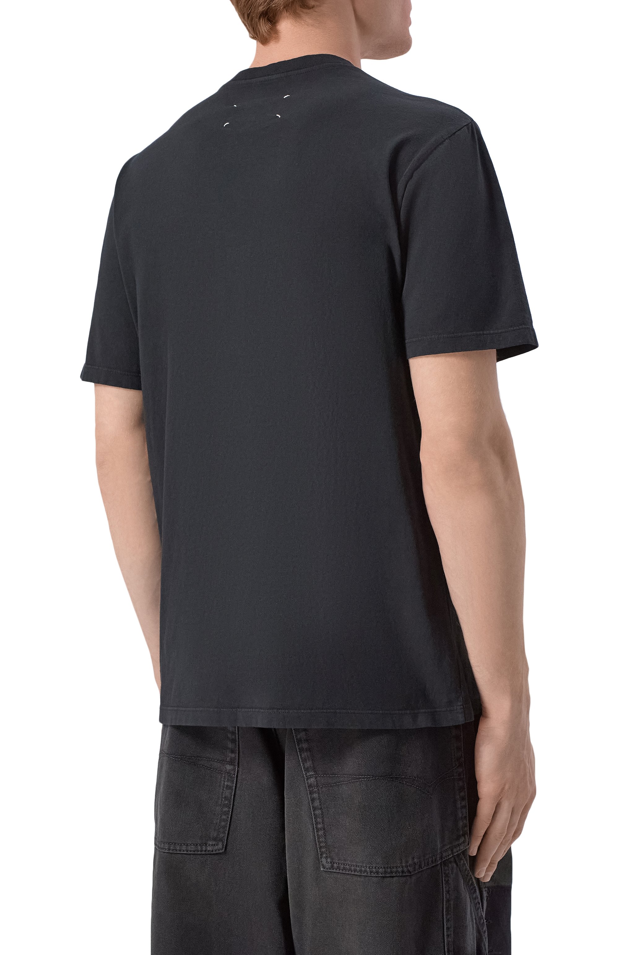 Хлопковая футболка MAISON MARGIELA, арт. S67GC0048/S24575, фото 4