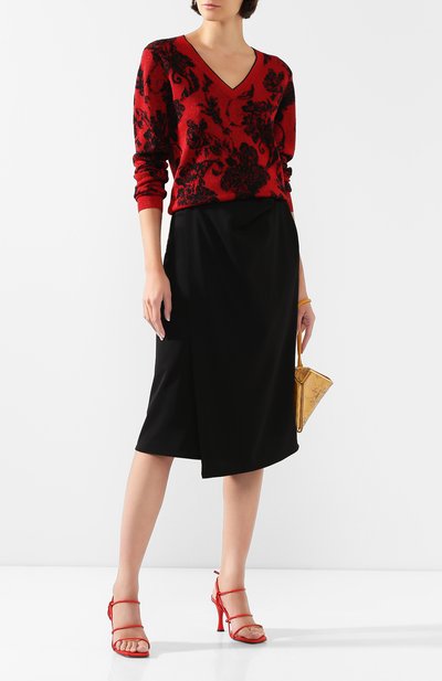 Пуловер из смеси шерсти и вискозы DRIES VAN NOTEN, арт. 201-31216-9715, фото 2