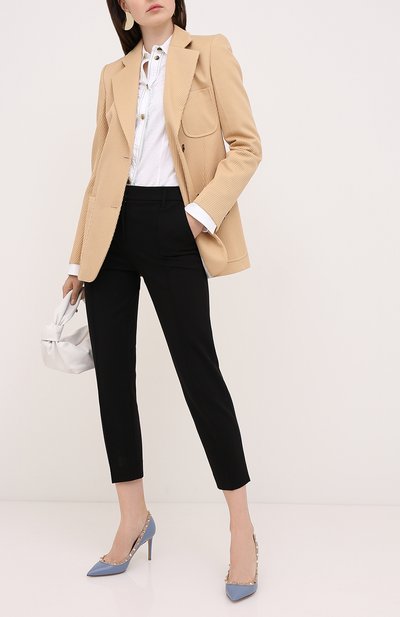 Кожаные туфли rockstud VALENTINO, арт. UW2S0A04/V0D, фото 2